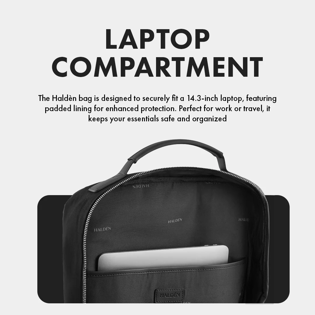 Barrett Black Backpack - Image 3