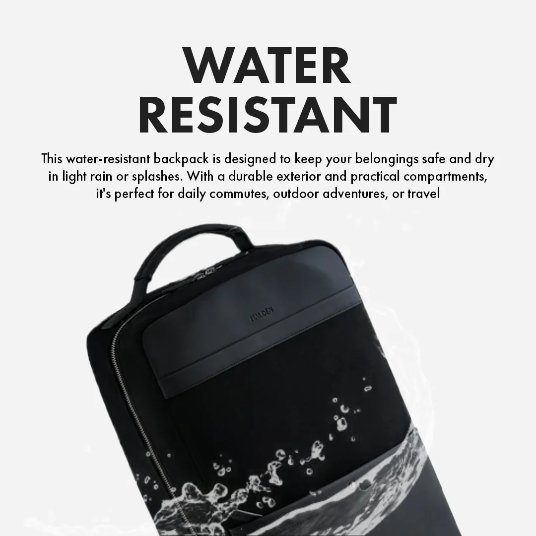 Barrett Black Backpack - Image 4