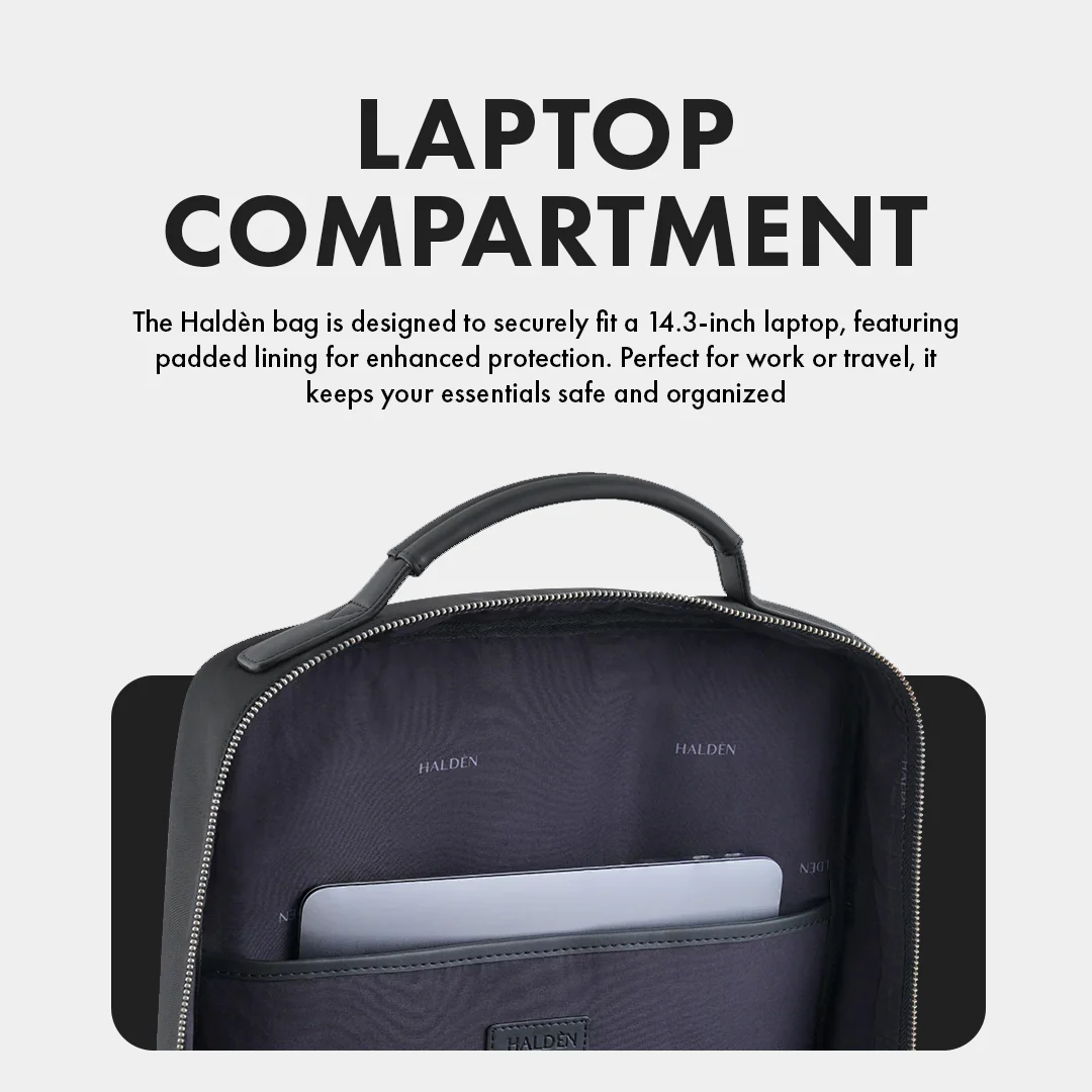 Hadley Black Backpack - Image 3