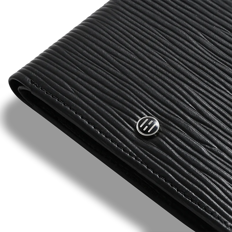 Bark Pattern Men's Leather wallet - Image 15