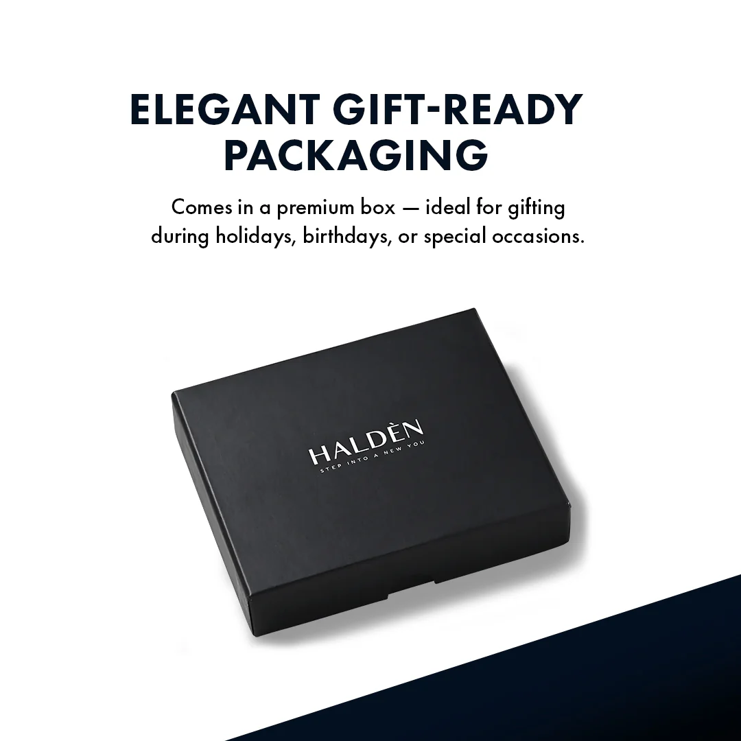 Bark Pattern Men's Leather wallet - Image 19