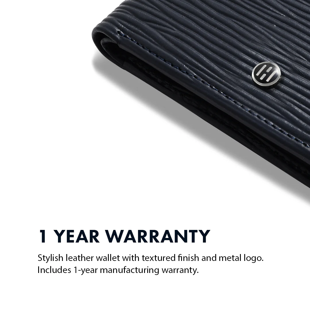 Bark Pattern Men's Leather wallet - Image 21