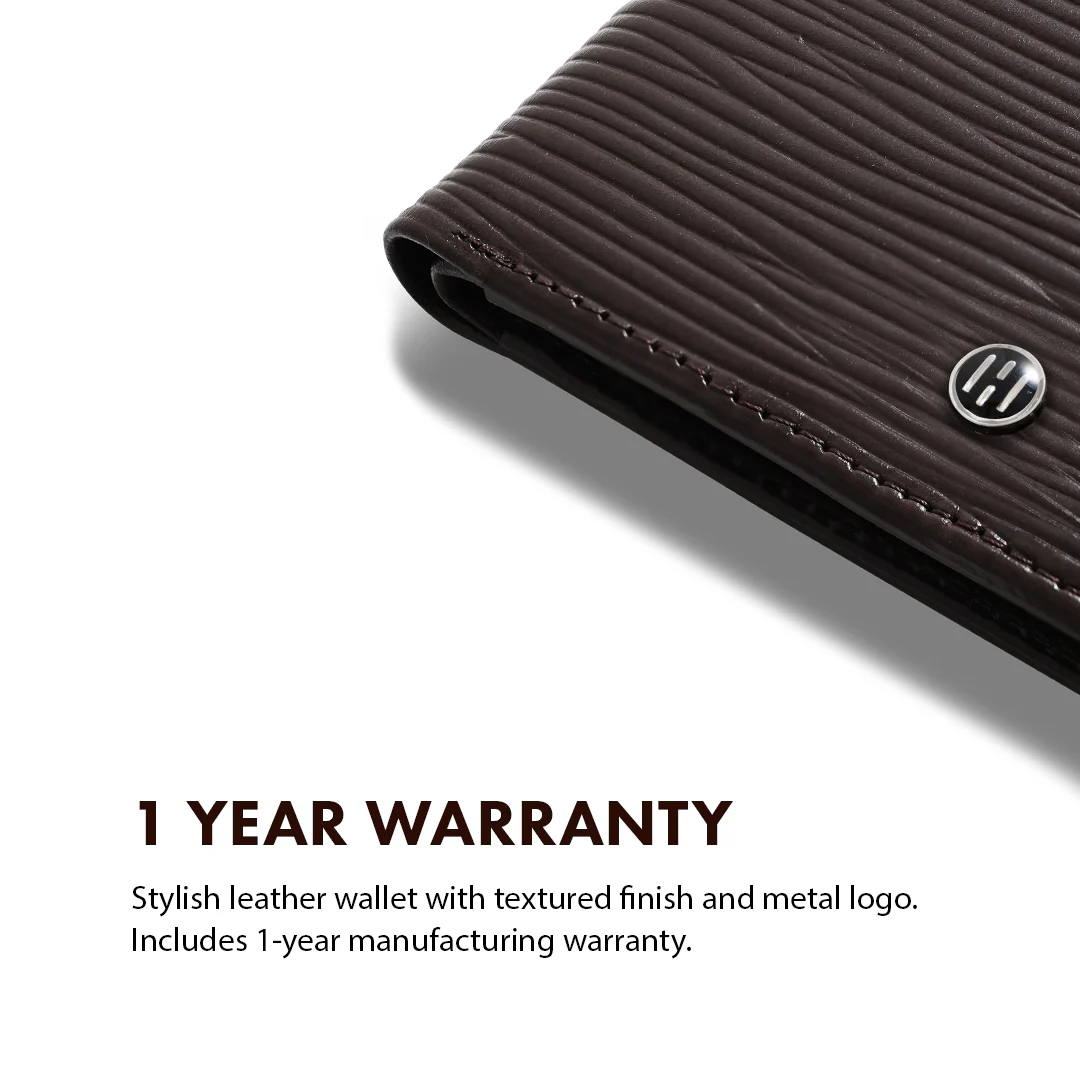 Bark Pattern Men's Leather wallet - Image 33