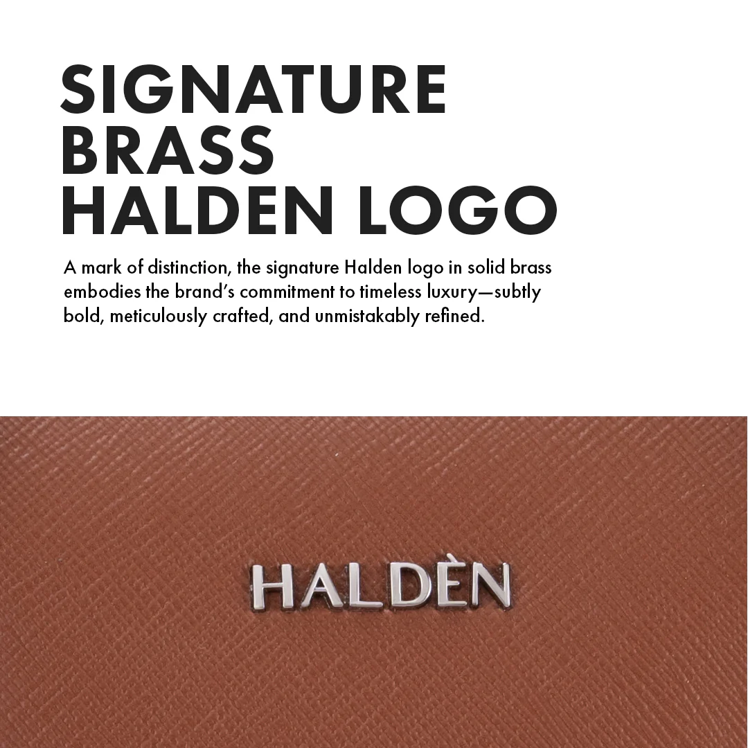 BELFORD TAN LAPTOP BAG - SAFFIANO - Image 11