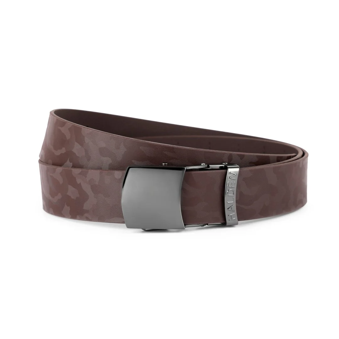 Camo brown with vintage buckle - Image 4