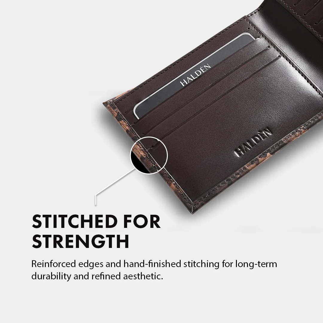 Camo Digital Print Men's Leather Wallet - Image 17