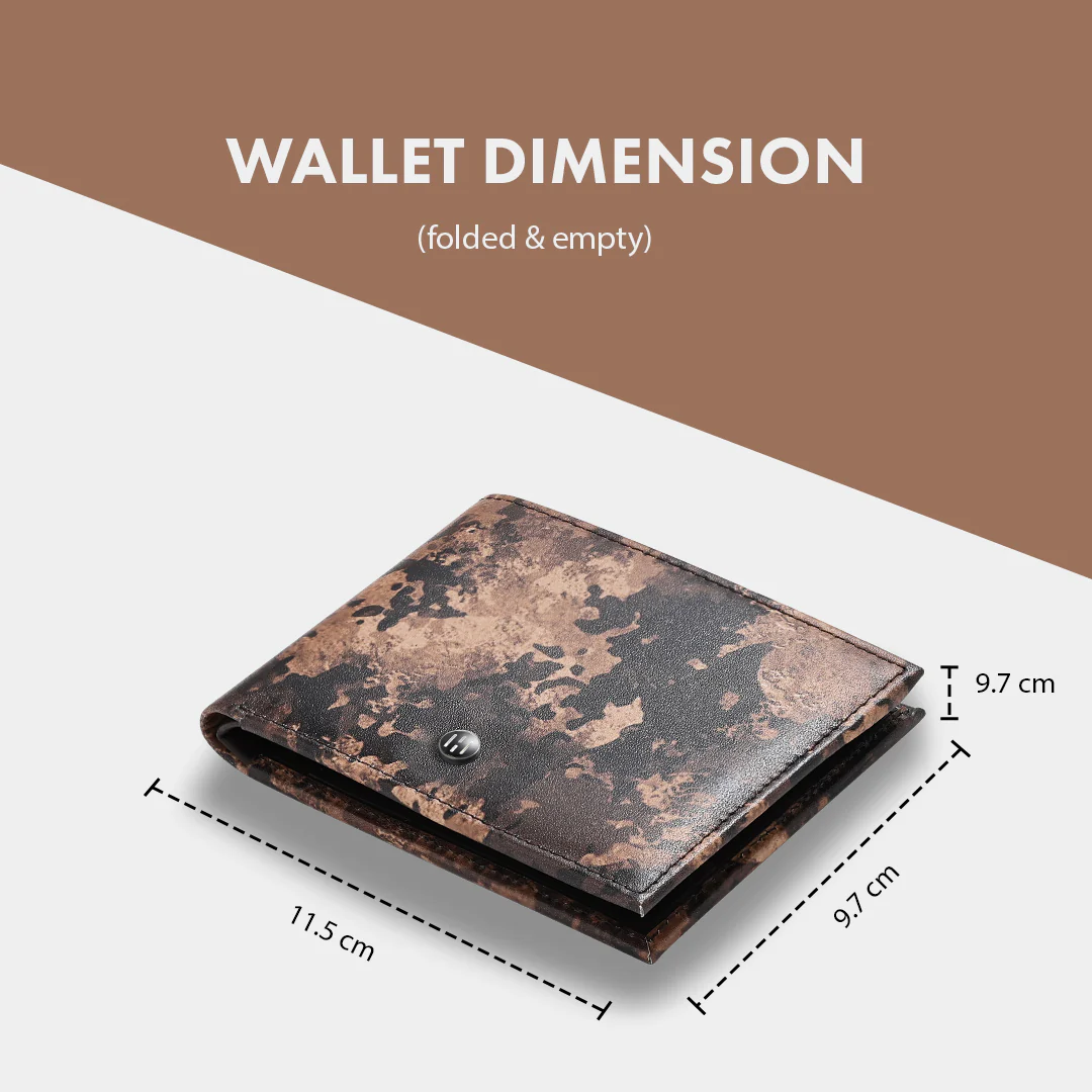 Camo Digital Print Men's Leather Wallet - Image 19