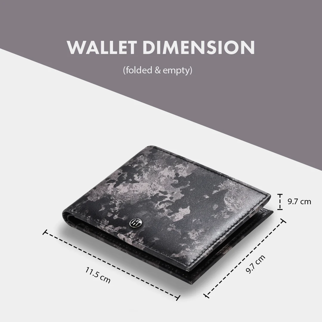 Camo Digital Print Men's Leather Wallet - Image 30