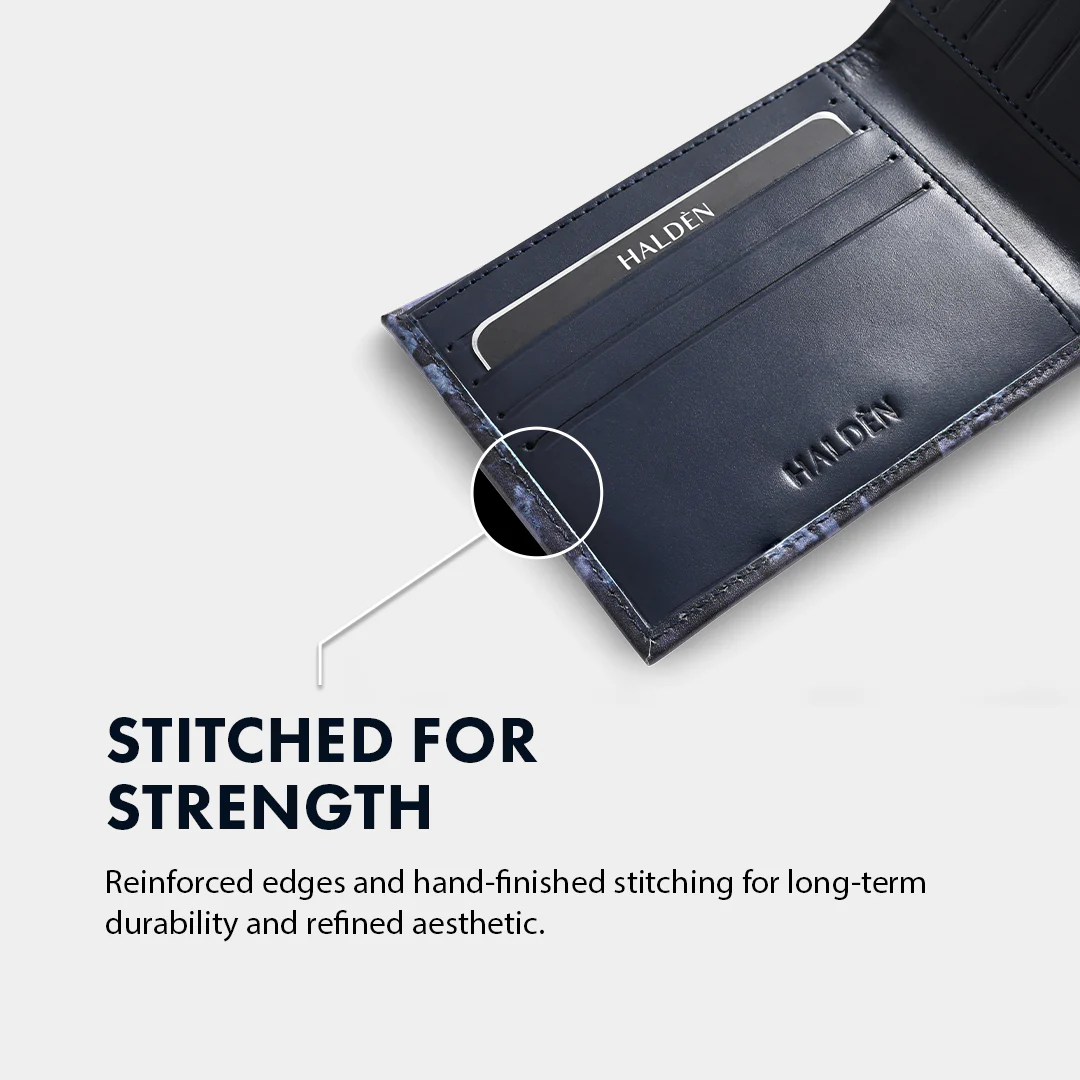 Camo Digital Print Men's Leather Wallet - Image 7