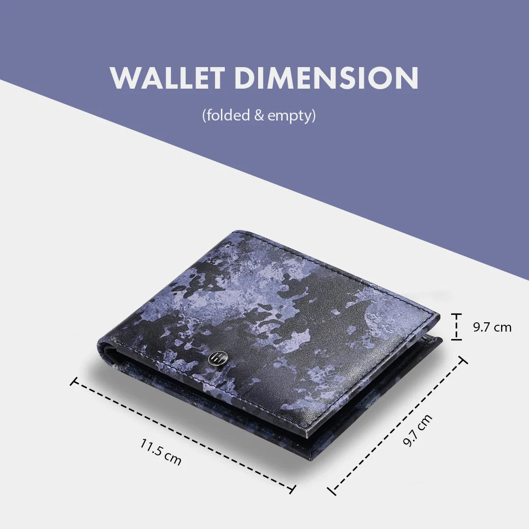 Camo Digital Print Men's Leather Wallet - Image 8