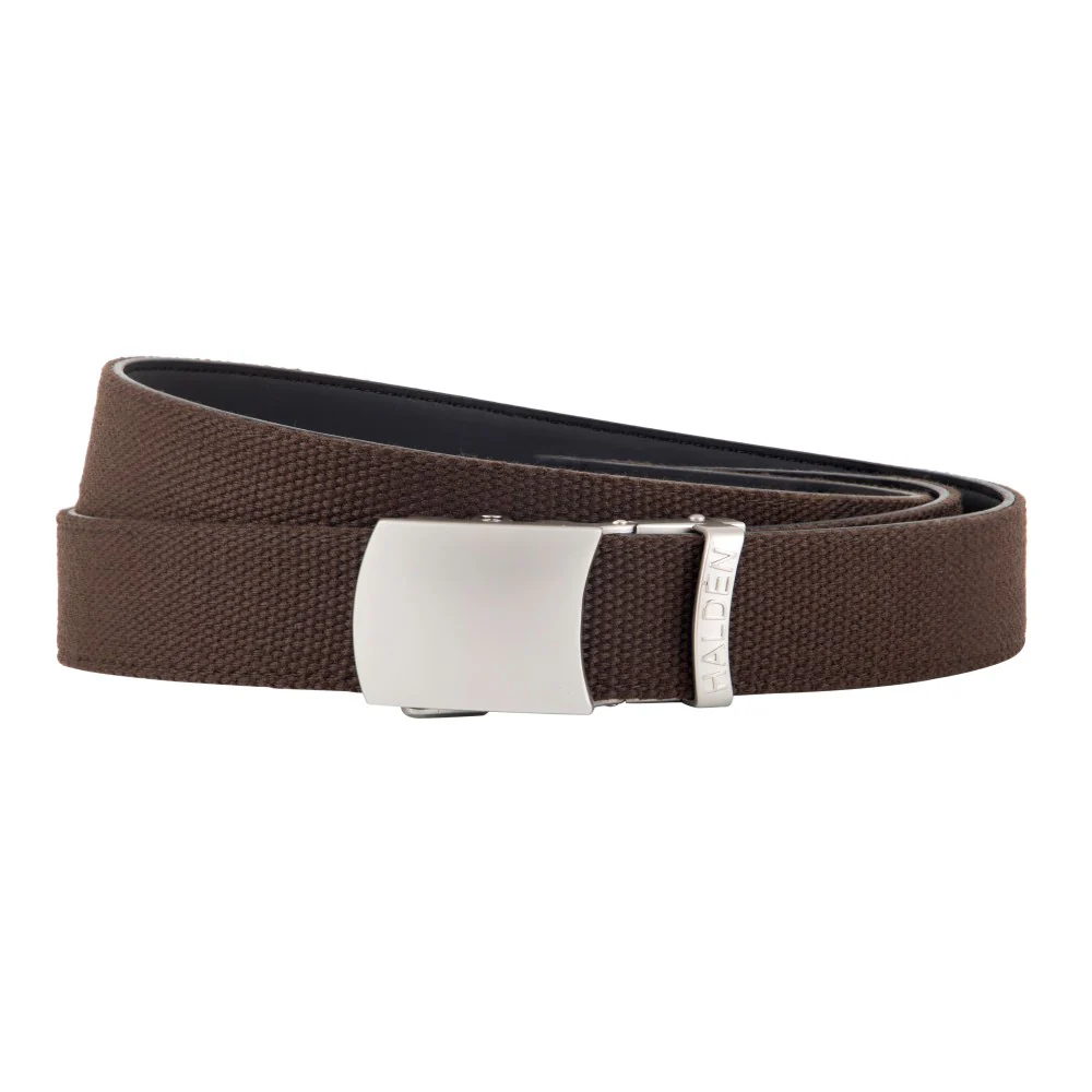 Canvas brown with vintage buckle - Image 6