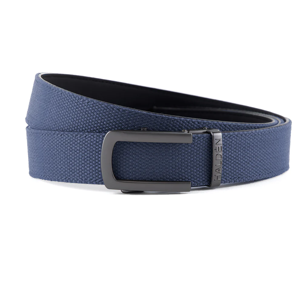 Canvas Blue with classic buckle - Image 3