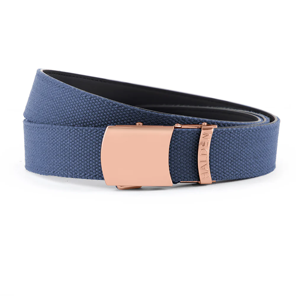 Canvas blue with vintage buckle - Image 4