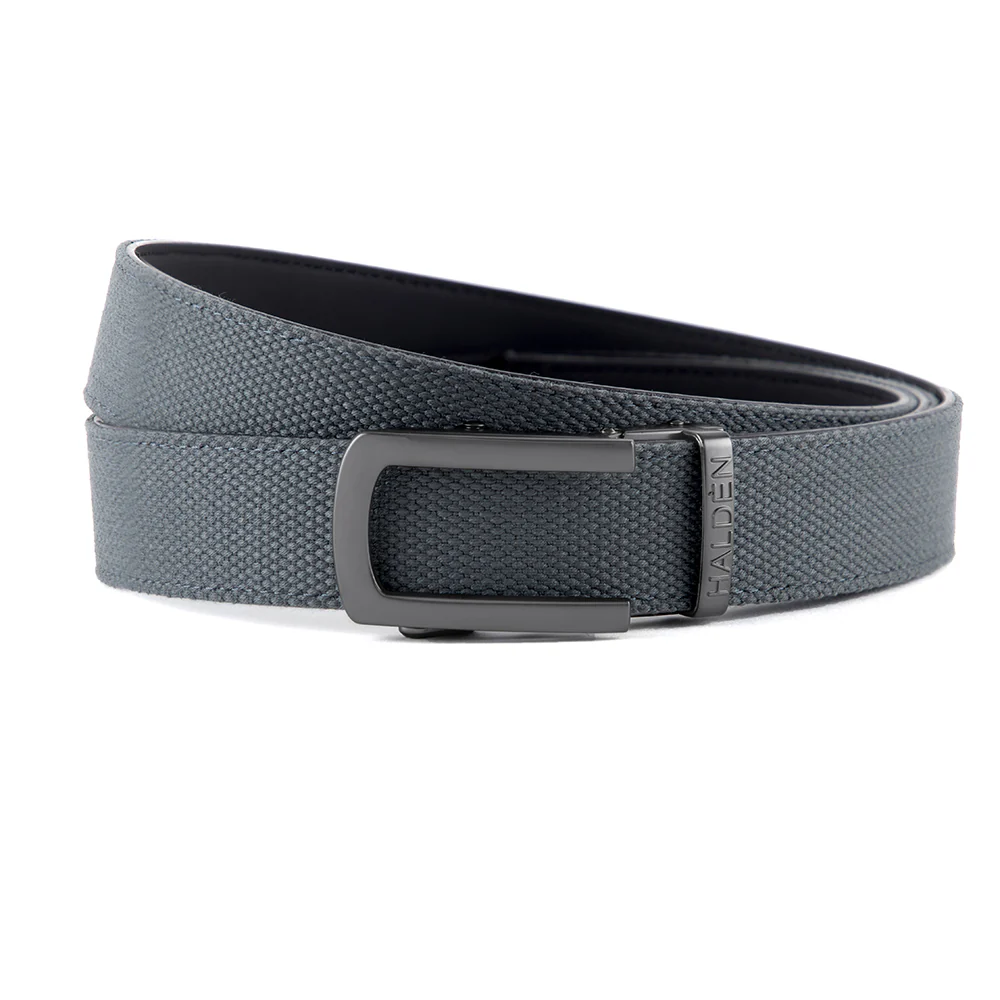 Canvas Grey with classic buckle - Image 3