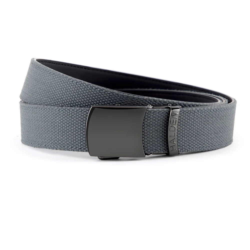 Canvas Grey with vintage buckle - Image 3
