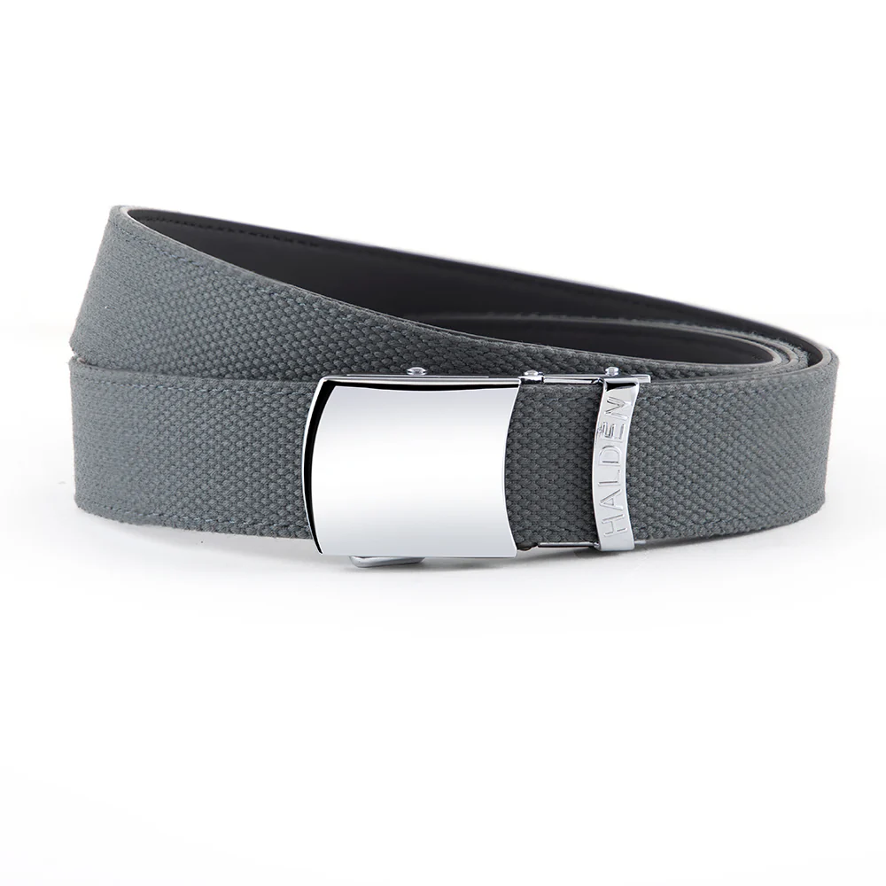 Canvas Grey with vintage buckle - Image 4