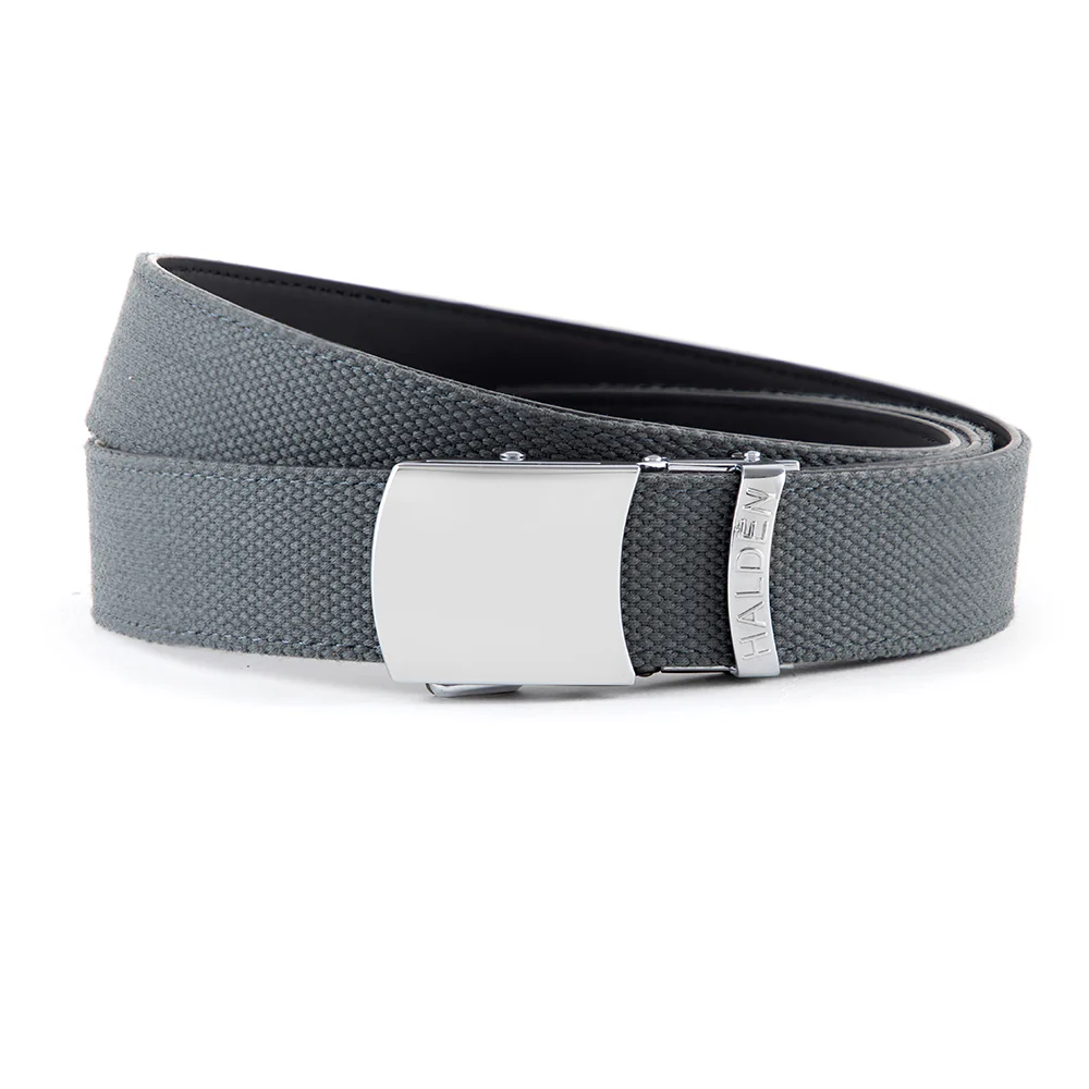 Canvas Grey with vintage buckle - Image 6