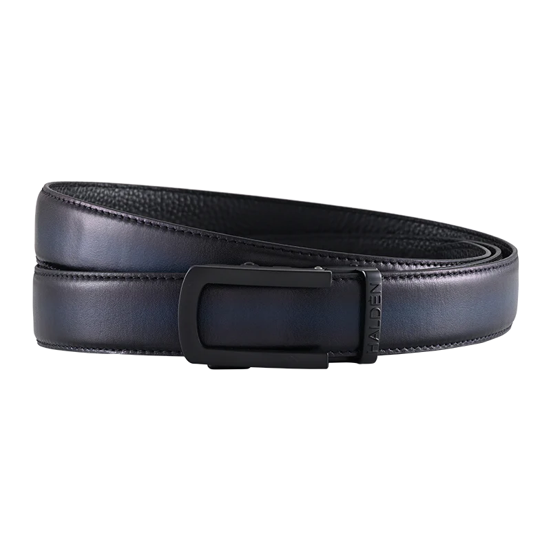 Hand Painted Gradient Blue with classic buckle - Image 5