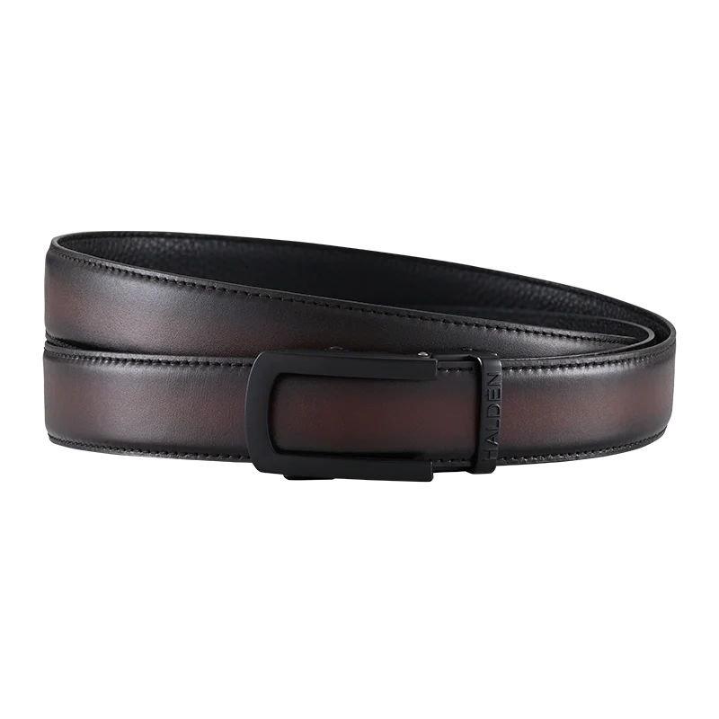 Hand Painted Gradient Rich Brown with classic buckle - Image 5