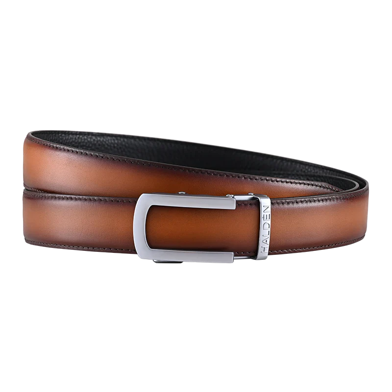 Hand Painted Gradient Tan with classic buckle - Image 3