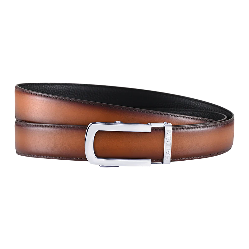 Hand Painted Gradient Tan with classic buckle - Image 6