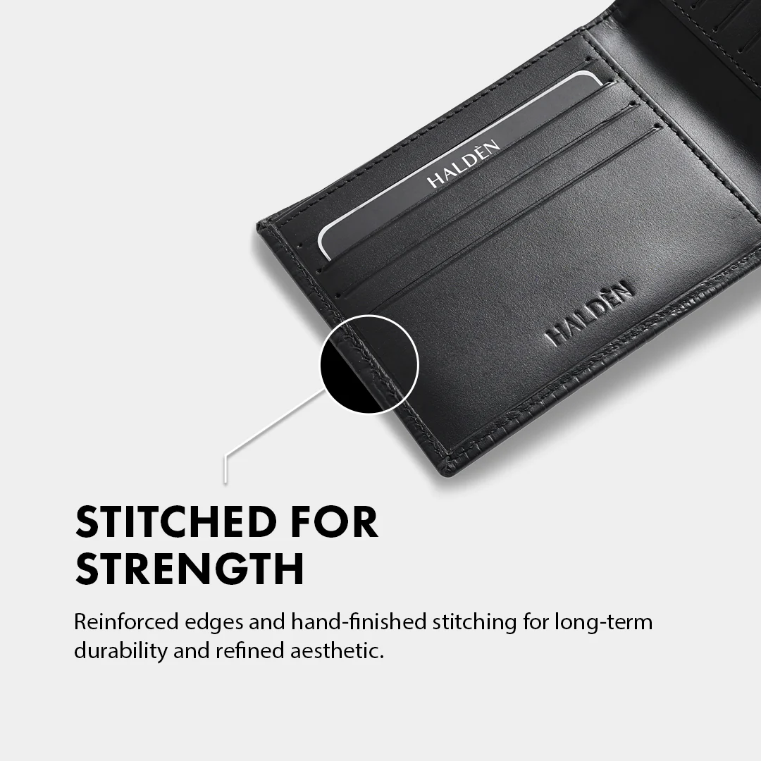 Lizard Pattern Men's Leather Wallet - Image 5