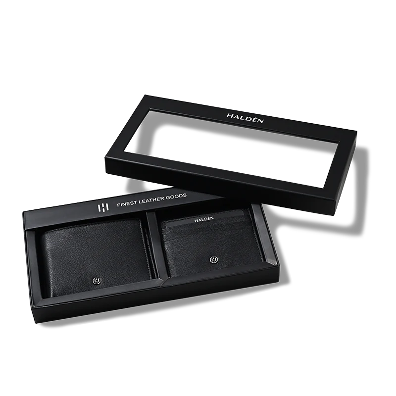 Men's Wallet & Cardholder Leather Set - Image 4