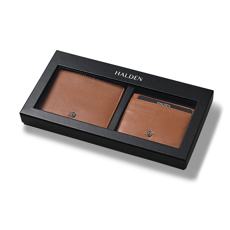 Men's Wallet & Cardholder Leather Set - Image 5