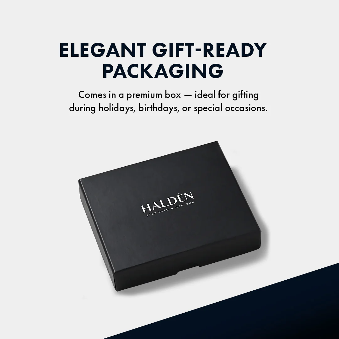 Saffiano Pattern Men's Leather Wallet - Image 20