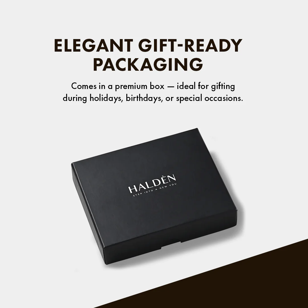 Saffiano Pattern Men's Leather Wallet - Image 26