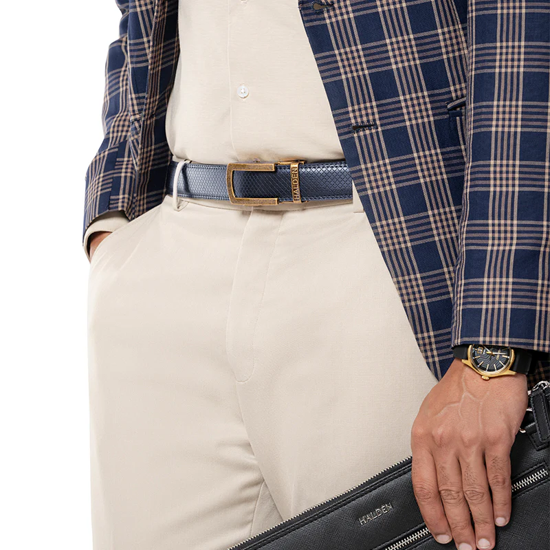 Theo Blue with classic buckle - Image 6